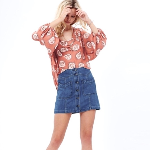 Free People Come a Little Closer Skirt - Picture 8 of 8